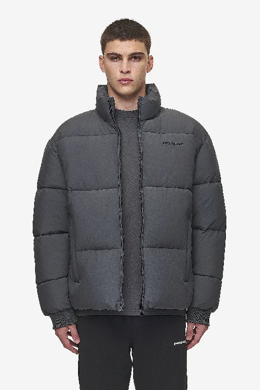 Waterproof Men's ParkasSolin Puffer Jacket Anthracite