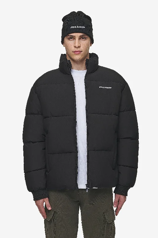 Elegant Men's Wool CoatsSolin Puffer Jacket Black