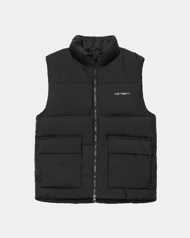 Men's Coats with Convertible CollarsSpringfield Vest | Black / Misty Grey