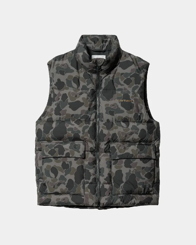 Men's Coats for SnowboardingSpringfield Vest | Grey / Hamilton Brown Camo Duck