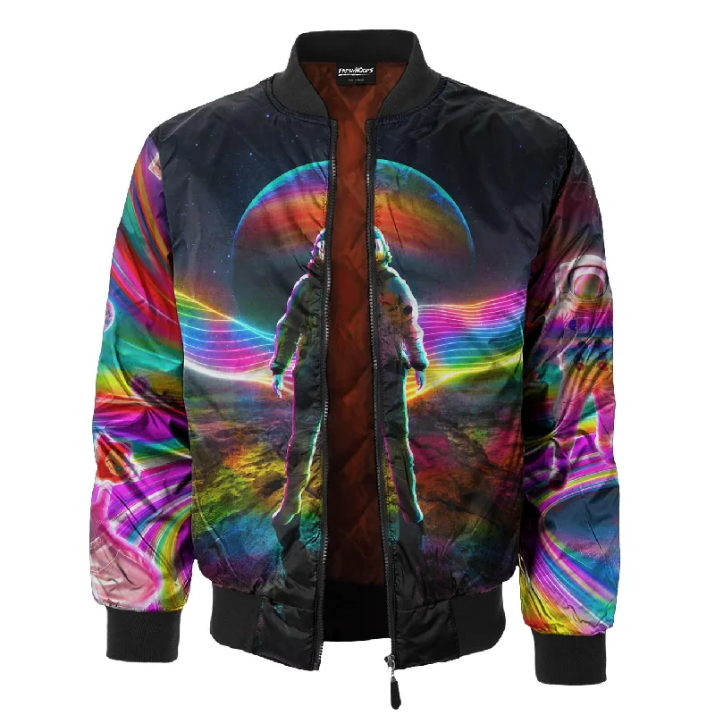 Winter-Ready Men's CoatsUnicorn Bomber Jacket