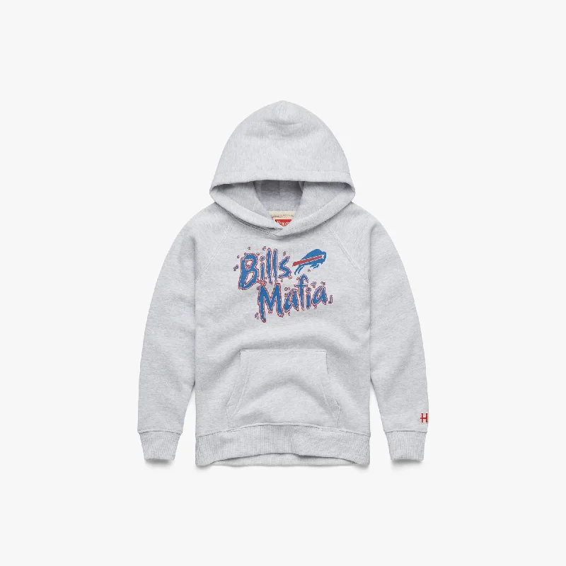 Men's Hoodies with Screen-Printed GraphicsYouth Buffalo Bills Mafia Hoodie