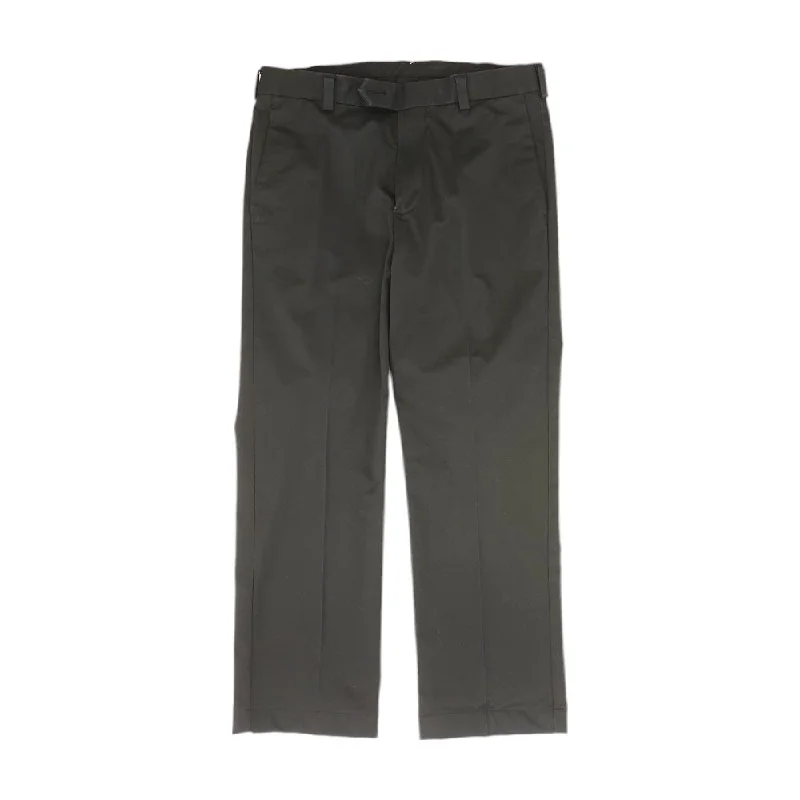 Casual Men's ChinosBlack Solid Dress Pants