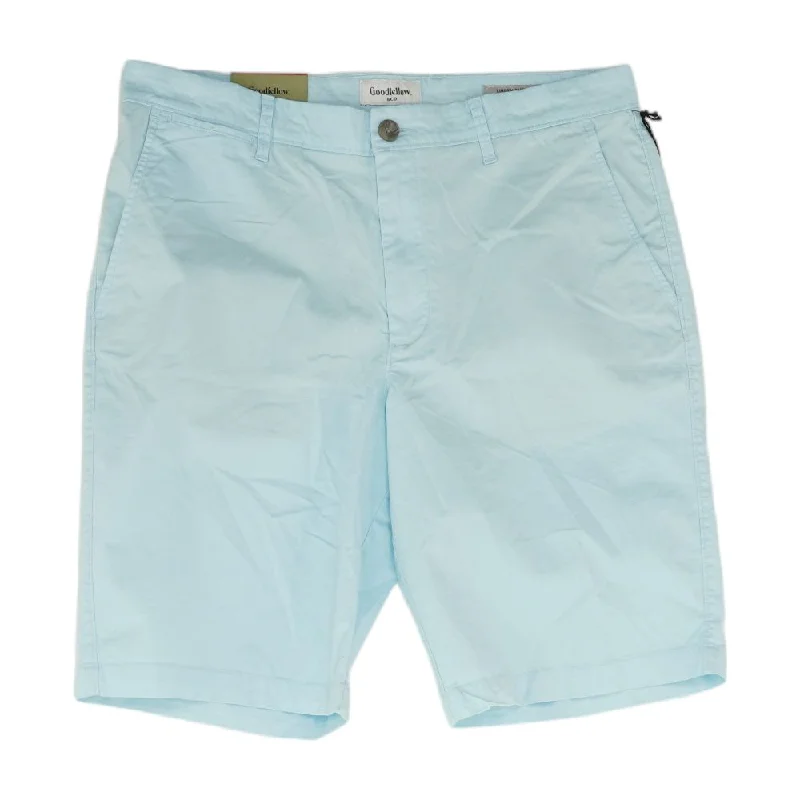 Stylish Men's Cargo PantsBlue Solid Chino Shorts