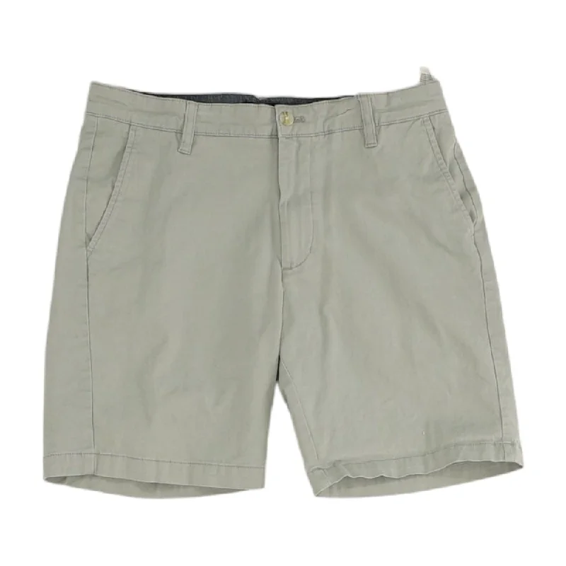 Men's Pants with Wrinkle-Resistant FabricBlue Solid Chino Shorts