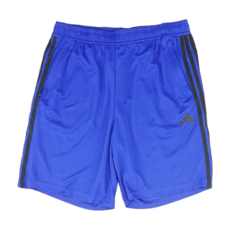 Versatile Men's ShortsBlue Striped Active Shorts