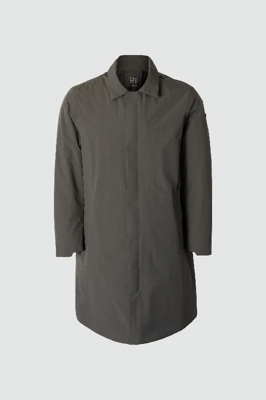 Men's Coats with ButtonsCentral — Dark Olive