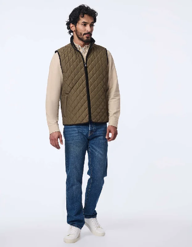 Men's Coats with PocketsMen's Harbor Quilted Vest