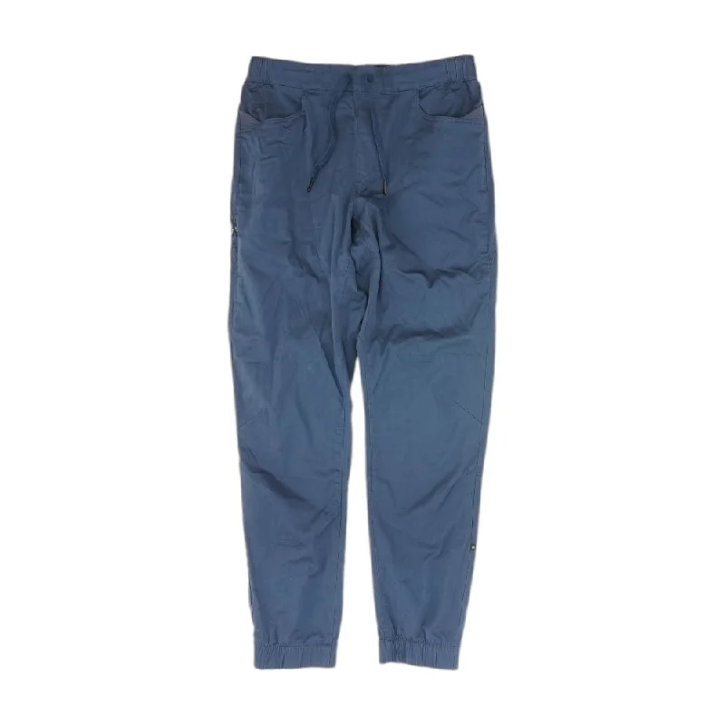 Men's Pants with Button-Down PocketsNavy Solid Active Pants