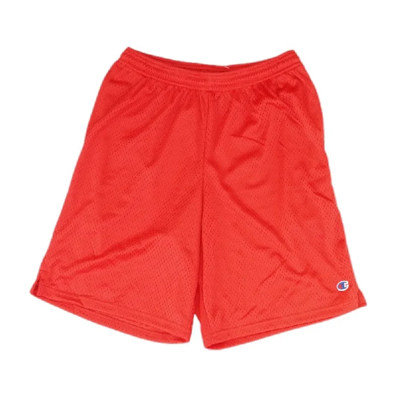 Men's Denim Shorts for SummerRed Solid Active Shorts