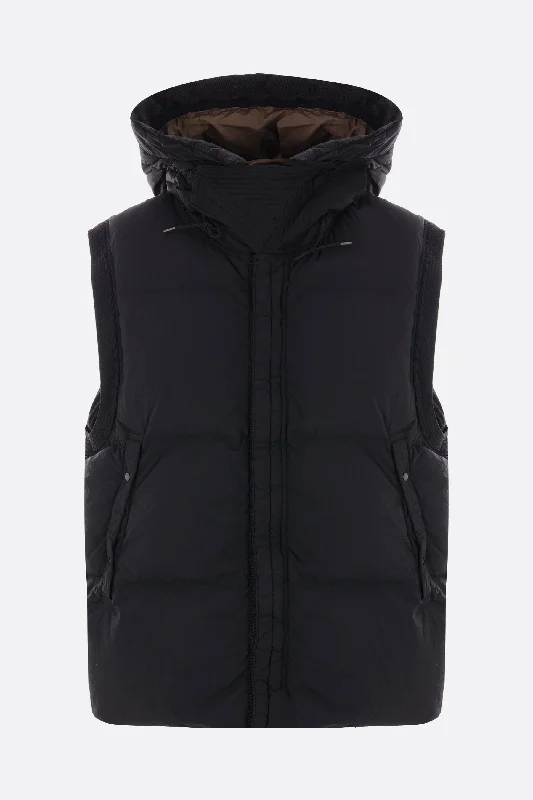 Boreal nylon sleeveless down jacket