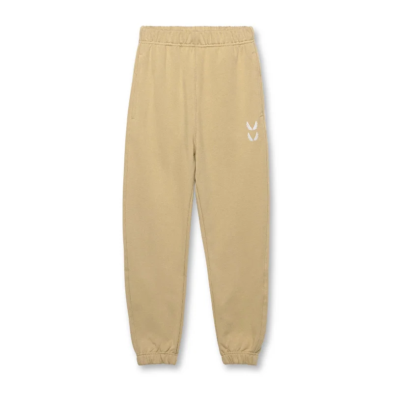 Men's Pants with Pleated Fronts0655. Tech-Terry™ Oversized Sweats - Khaki "Stacked Wings"