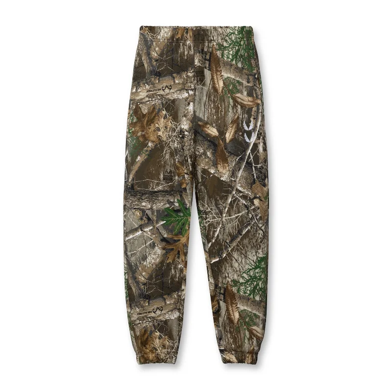 Men's Pants with Hidden Buttons0655. Tech-Terry™ Oversized Sweats - Realtree® Camo "Stacked Wings"