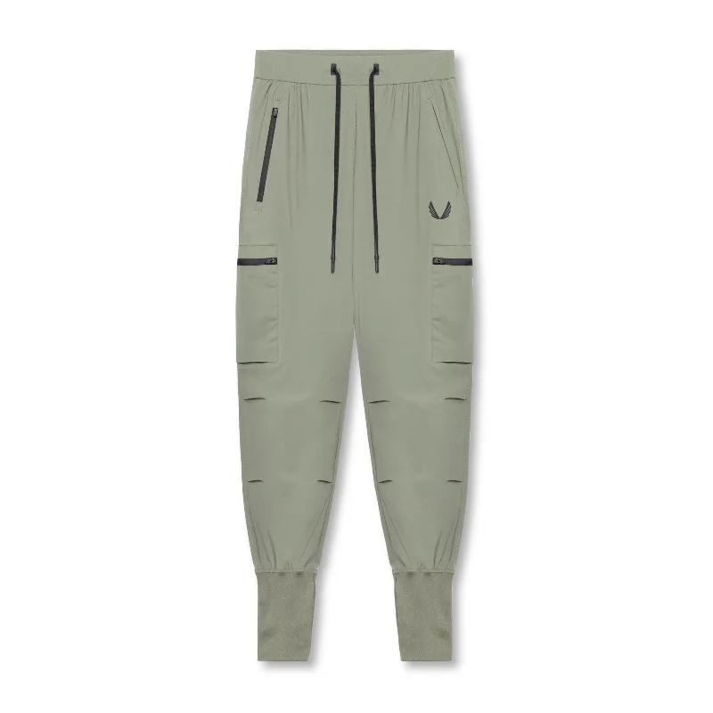 Men's Solid-Colored Pants for Versatility0827. Tetra-Lite™ Inlay Pocket High Rib Jogger - Sage