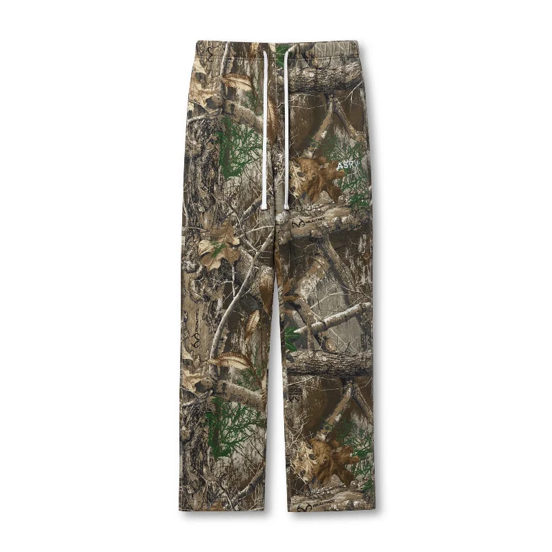 Men's Pants with Faux Leather Patches0840. Tech Essential™ Straight Leg Sweats - Realtree® Camo