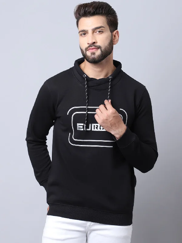 High-Quality Men's SportswearBlack Sweatshirt for Men's