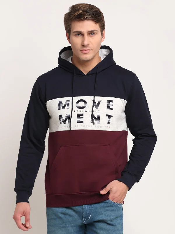 Weather-Resistant and Durable Men's SportswearNavy Sweatshirt for Men's