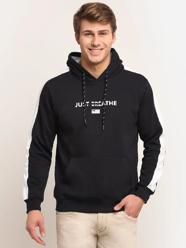 Casual Men's SportswearNavy Sweatshirt for Men's