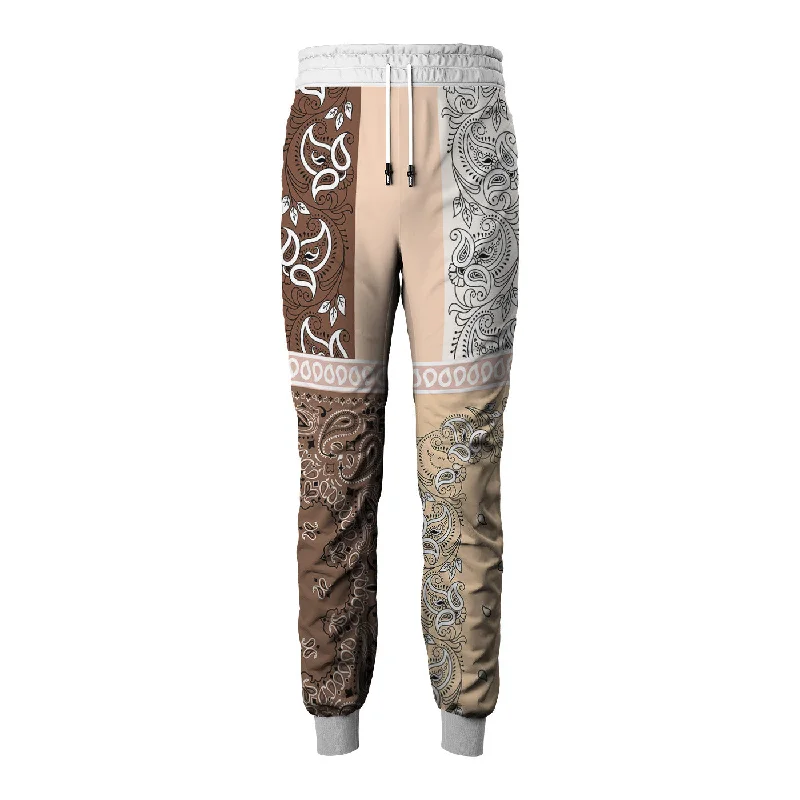 Breathable Men's Athletic ShortsEarth Tones Sweatpants