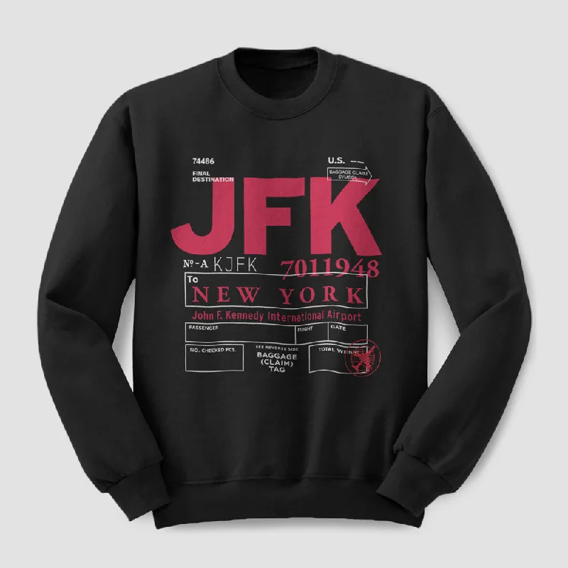 Weather-Resistant Outdoor Men's SportswearJFK Code - Sweatshirt