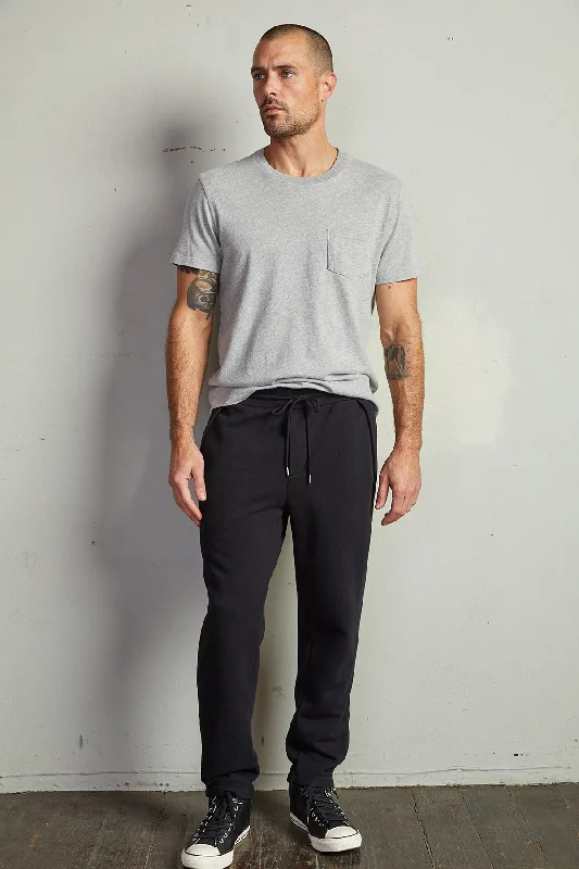 Men's Pants with Pleated FrontsLASLO FRENCH TERRY SWEATPANT