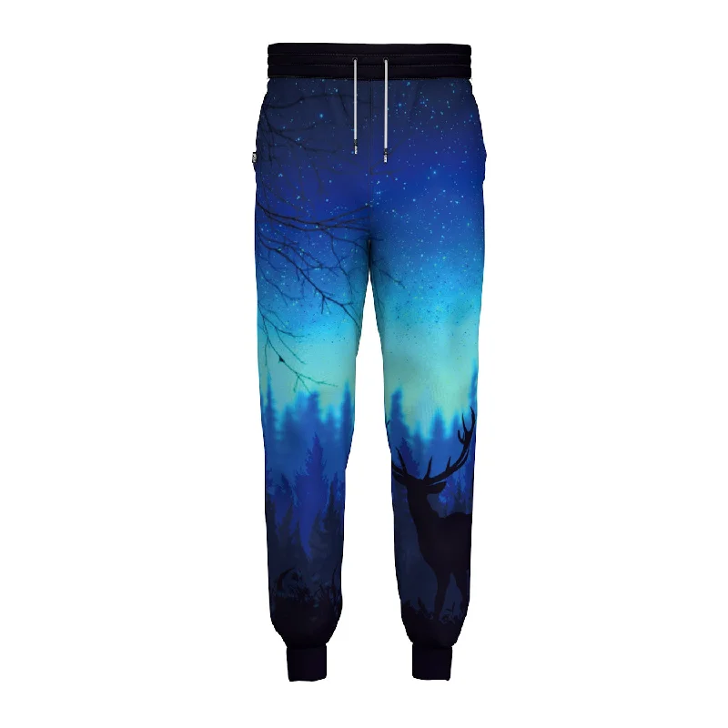 Men's Pants with Side PocketsLunar Glow Sweatpants