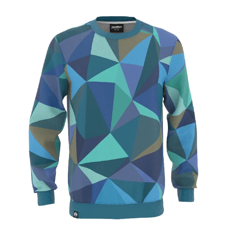 Cool Men's SportswearMoonlit Cubes Sweatshirt