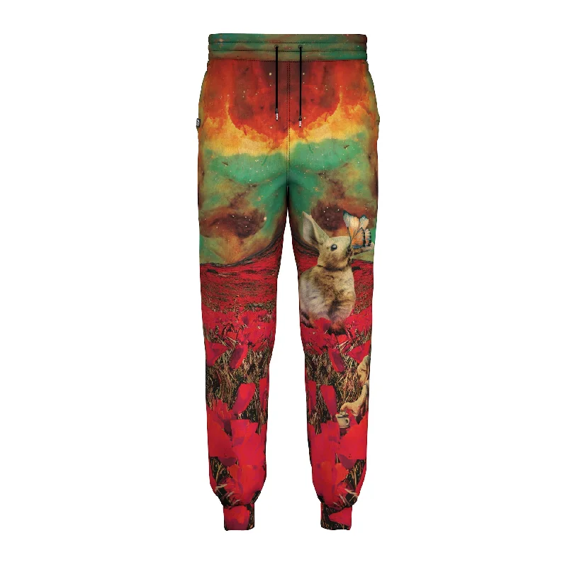 Men's Pants with Ripped and Distressed DetailsMultiverse Sweatpants