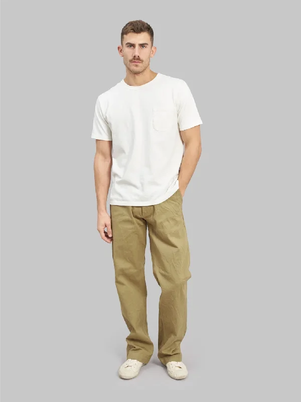 Men's Bootcut Jeans for a Flattering ShapeONI Denim 777-BRD "British Drill" Wide Trousers