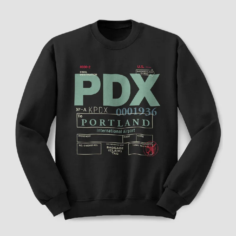 Athletic-Cut Compression Men's SportswearPDX Code - Sweatshirt