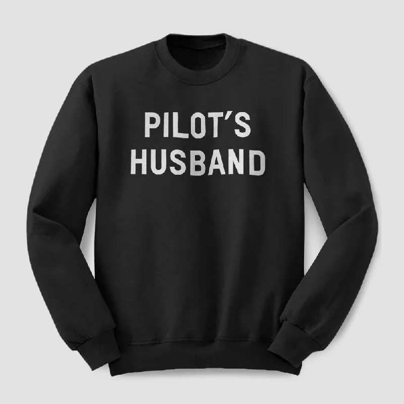 Versatile Everyday Men's SportswearPilot's Husband - Sweatshirt