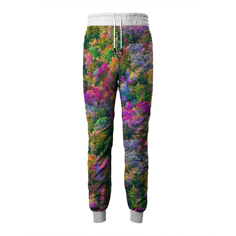 Men's Dress Pants for Special EventsPsychedelic Forest Sweatpants