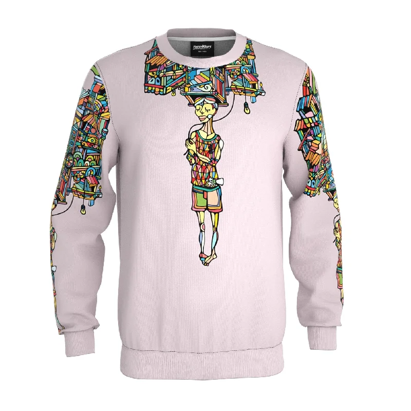 Athletic-Cut Men's SportswearRainboy Pastel Sweatshirt