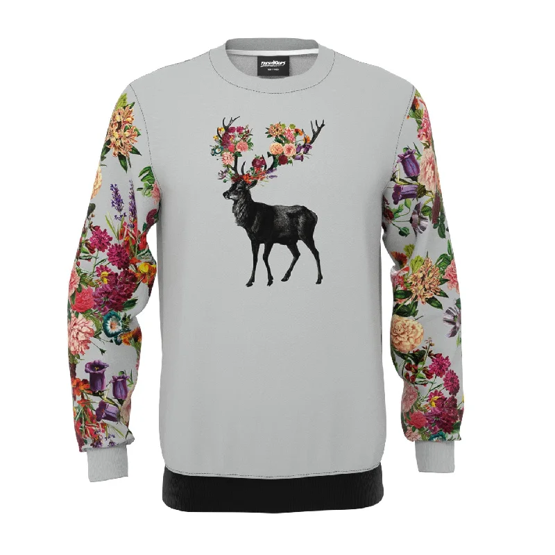 Odor-Control Men's SportswearSpring Itself Deer Sweatshirt