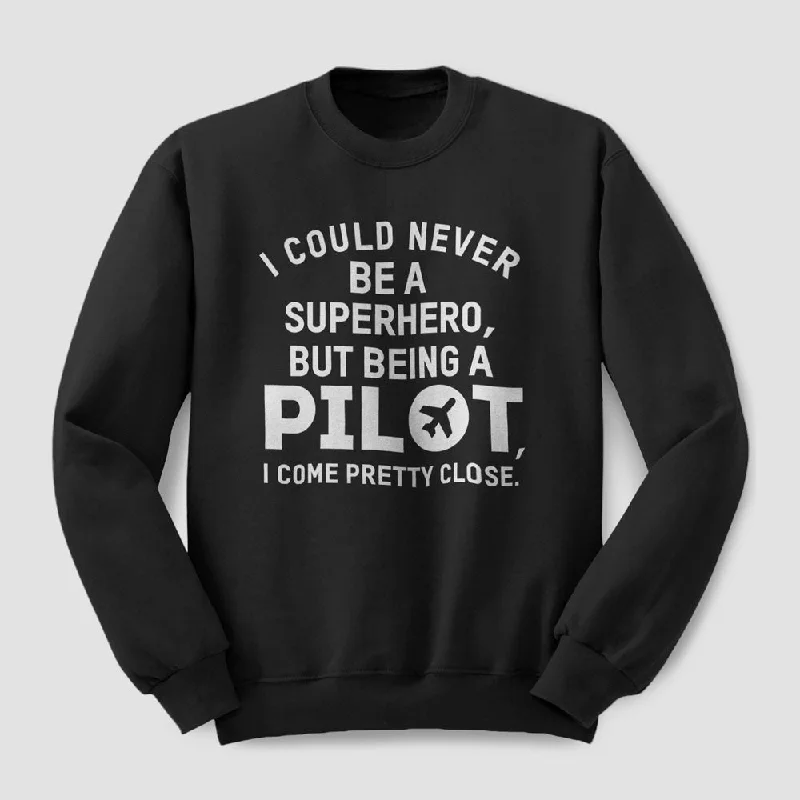 Stylish and Weather-Resistant Men's SportswearSuperhero Pilot - Sweatshirt