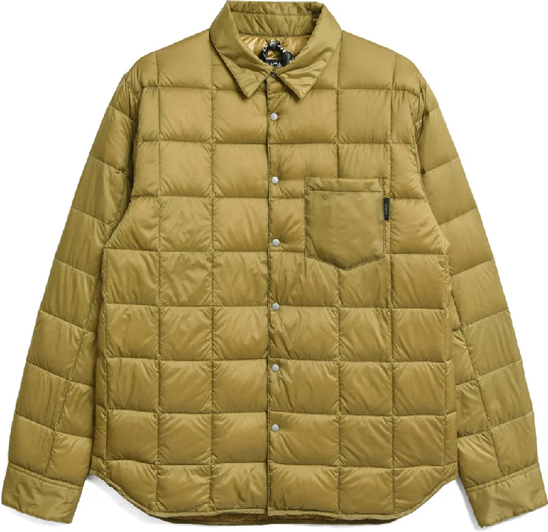 Men's Coats with Water-Repellent FabricBasic Quilted Down Shirt - Men's|-|Chemise matelassée en duvet Basic - Homme