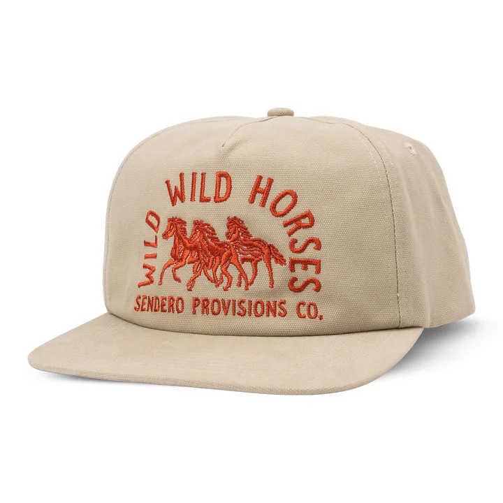 Wild Wild Horses Hat - Cream