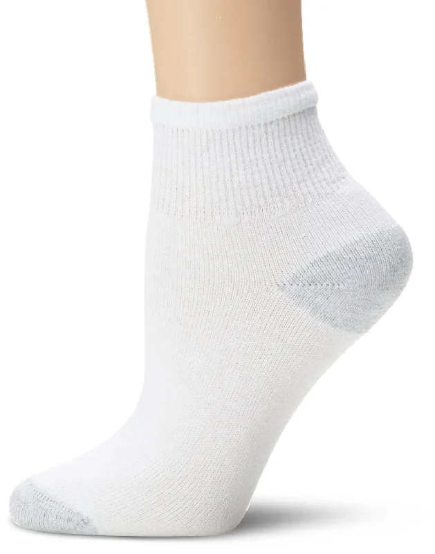 Fruit of the Loom Womens Core 6-pack Cushioned Ankle Socks