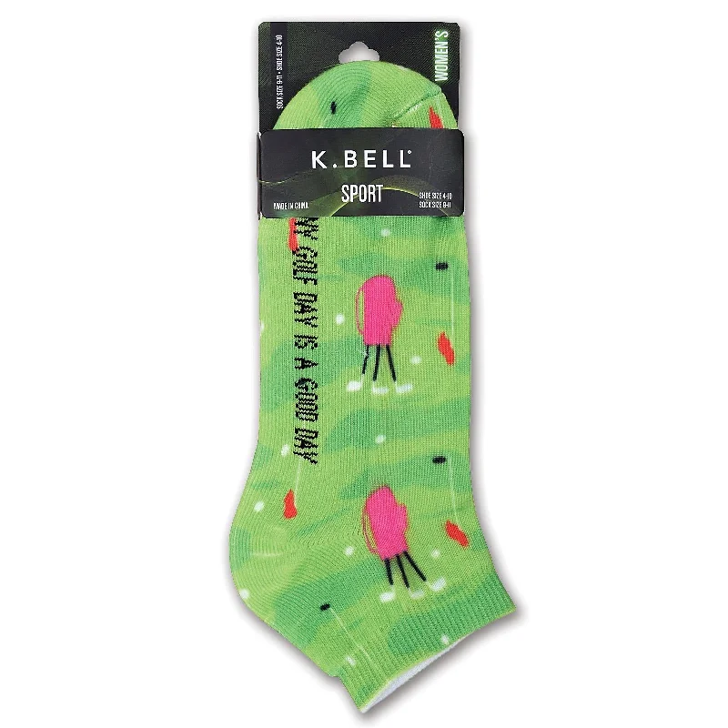 K. Bell Womens Low Cut Sports Socks