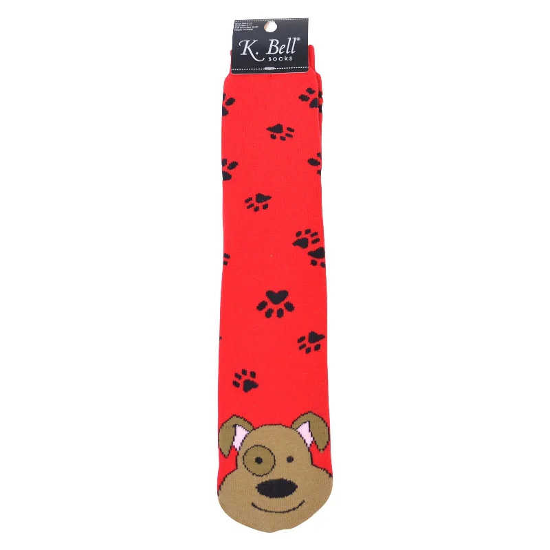 K. Bell Womens Tubular Dog Socks