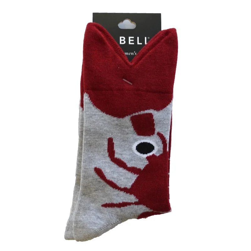 K. Bell Womens Wide Mouth Crew Socks