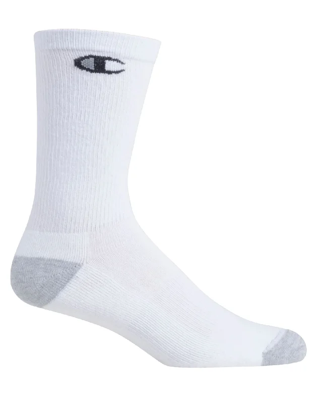 Champion Men`s 6-Pack Crew Socks