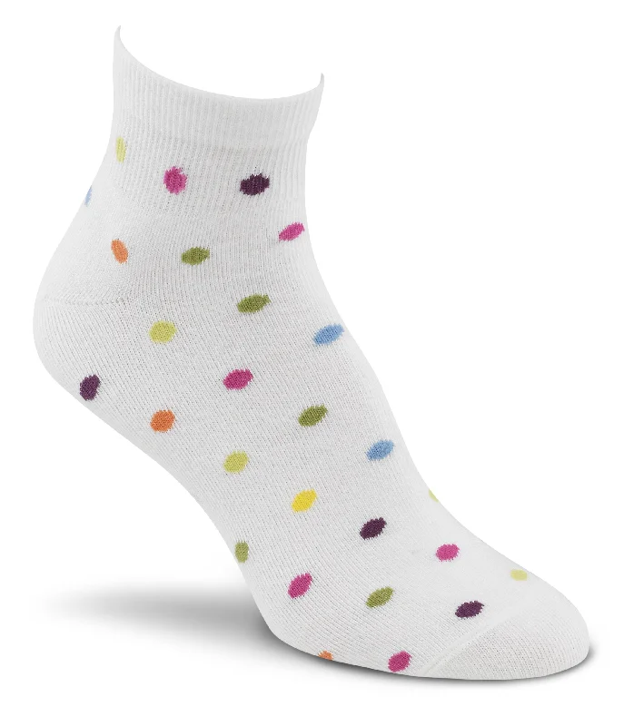 Fox River Confetti Women`s Ultra-lightweight Quarter Crew Socks