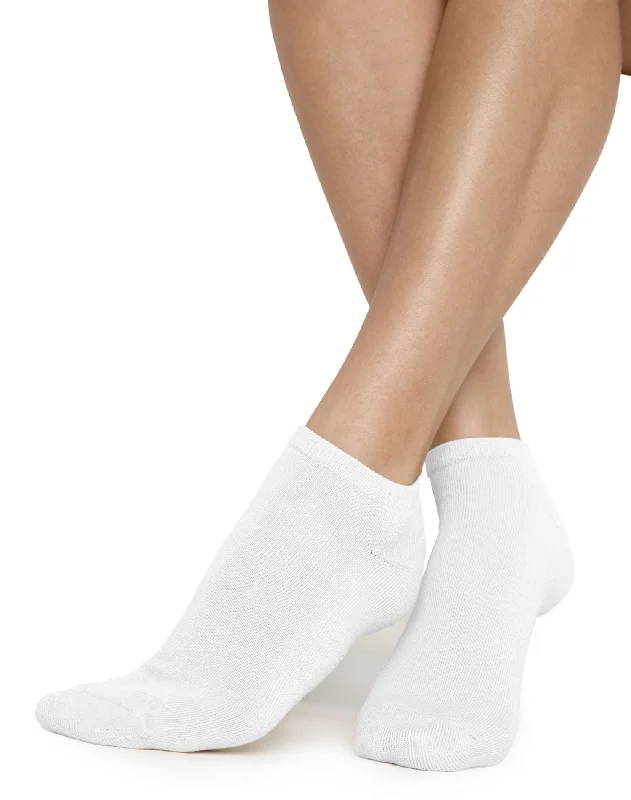 Hanes ComfortSoft® Women`s Low Cut Socks Extended Sizes